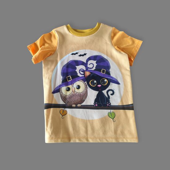 T-krekls "Pūce ar kaķi"  